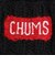 チャムス（CHUMS）ニット帽 ニットキャップ ネパールニットワッチ CH05-1397-K001 ブラック ウール100％ ケーブル編み