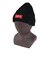 チャムス（CHUMS）ニット帽 ニットキャップ ネパールニットワッチ CH05-1397-K001 ブラック ウール100％ ケーブル編み