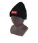 チャムス（CHUMS）ニット帽 ニットキャップ ネパールニットワッチ CH05-1397-K001 ブラック ウール100％ ケーブル編み