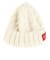 チャムス（CHUMS）ニット帽 ニットキャップ ネパールニットワッチ CH05-1397-W004 ホワイト ウール100％ ケーブル編み