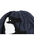 チャムス（CHUMS）ニット帽 ニットキャップ ブービーニットワッチ CH25-1065-N001 ネイビー ケーブル編み ブービーロゴ ちくちくが少ない