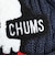 チャムス（CHUMS）ニット帽 ニットキャップ ブービーニットワッチ CH25-1065-N001 ネイビー ケーブル編み ブービーロゴ ちくちくが少ない