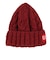 チャムス（CHUMS）ニット帽 ニットキャップ ネパールニットワッチ CH05-1397-R026 エンジ ウール100％ ケーブル編み