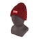 チャムス（CHUMS）ニット帽 ニットキャップ ネパールニットワッチ CH05-1397-R026 エンジ ウール100％ ケーブル編み
