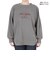 クリフメイヤー（KRIFF MAYER）もちのびゆるTシャツ 長袖 W2567807 13 A/GRAY