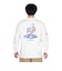 チャムス（CHUMS）長袖Tシャツ チャムスボウル ロングスリーブTシャツ CH01-2514-W001 ホワイト バックプリント 耐久性