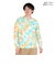 チャムス（CHUMS）長袖Tシャツ ロンT ブービーロゴTシャツ CH01-2275-Z358 オレンジ×グリーン バックプリント 綿100