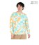 チャムス（CHUMS）長袖Tシャツ ロンT ブービーロゴTシャツ CH01-2275-Z358 オレンジ×グリーン バックプリント 綿100