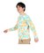 チャムス（CHUMS）長袖Tシャツ ロンT ブービーロゴTシャツ CH01-2275-Z358 オレンジ×グリーン バックプリント 綿100
