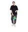 チャムス（CHUMS）半袖Tシャツ ヘビーウエイトポケットTシャツ CH11-2272-K001 ブラック オーバーサイズ 厚地