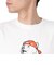 ゴースローキャラバン（GOSLOWCARAVAN）餃子クマ Tシャツ 341913 WHT