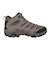 メレル（MERRELL）ハイキングシューズ 登山靴 山登り モアブ 3 シンセティック ミッド ゴアテックス ワイド ワイズ 500639W WALNUT ベ…