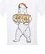 ゴースローキャラバン（GOSLOWCARAVAN）ジュニア 餃子クマ Tシャツ 341923 WHT
