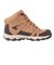 コロンビア（Columbia）ハイキングシューズ 登山靴 セイバー オムニテック ミッド YL5250 286 ブラウン 防水透湿 軽量