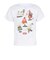 チャムス（CHUMS）ジュニア アンチバグフードヨーカイポケットTシャツ CH21-1362-W001