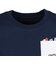 チャムス（CHUMS）キッズ　チャムリーズマーケット ポケットTシャツ CH21-1367-N001