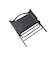 ホールアース（Whole Earth）椅子 チェア 折りたたみ FOLDING C CHAIR L/W WE2TDC58 BLK