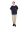 ホールアース（Whole Earth）半袖 ポケット Tシャツ WE2TDZ55 NVY ネイビー 速乾