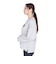 ホールアース（Whole Earth）長袖 BEAR Tシャツ WE2TDZ53 GRY ライトグレー 速乾