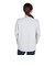 ホールアース（Whole Earth）長袖 BEAR Tシャツ WE2TDZ53 GRY ライトグレー 速乾