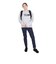ホールアース（Whole Earth）長袖 BEAR Tシャツ WE2TDZ53 GRY ライトグレー 速乾