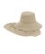 ホールアース（Whole Earth）帽子 ハット トレッキング 登山 VOLUME SUNSHADE ハット WE2TDZ61 BEG