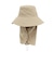 ホールアース（Whole Earth）帽子 ハット トレッキング 登山 VOLUME SUNSHADE ハット WE2TDZ61 BEG