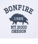 BonFire（ボンファイアー）半袖Tシャツ Wild boar 50BNF5SCD2374 WHT ホワイト