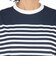 ホールアース（Whole Earth）半袖Tシャツ BORDER WE2TDZ56 NVY ネイビー 速乾