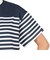 ホールアース（Whole Earth）半袖Tシャツ BORDER WE2TDZ56 NVY ネイビー 速乾