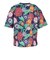 ゴースローキャラバン（GOSLOWCARAVAN）半袖Tシャツ ストレッチサッカー 総柄プリントTシャツ 346124 NVY ネイビー 速乾