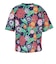 ゴースローキャラバン（GOSLOWCARAVAN）半袖Tシャツ ストレッチサッカー 総柄プリントTシャツ 346124 NVY ネイビー 速乾