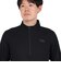 ポールワーズ（POLEWARDS）長袖Tシャツ ロンT Woolmesh ハーフジップ PW2TJB01 BLK ブラック