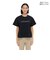 ホールアース（Whole Earth）カットソー 半袖 LONG COOL Tシャツ WE2TDZ57 BLK 冷感 速乾