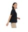ホールアース（Whole Earth）カットソー 半袖 LONG COOL Tシャツ WE2TDZ57 BLK 冷感 速乾