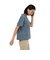 ホールアース（Whole Earth）カットソー 半袖 LONG COOL Tシャツ WE2TDZ57 BGRY 冷感 速乾
