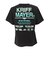クリフメイヤー（KRIFF MAYER）ジュニア 楽LUCK-Tシャツ ロゴ J2444305:17:CHARCOAL 速乾
