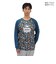 チャムス（CHUMS）スプラッシュ ブービーフェイス ロングスリーブTシャツ CH01-2541-Z354