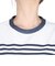 ホールアース（Whole Earth）ボーダー 半袖Tシャツ WE2TDZ56 WHT 速乾