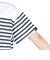 ホールアース（Whole Earth）ボーダー 半袖Tシャツ WE2TDZ56 WHT 速乾