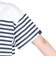 ホールアース（Whole Earth）ボーダー 半袖Tシャツ WE2TDZ56 WHT 速乾