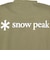 スノーピーク（snow peak）ロゴ Tシャツ 半袖 Printed Rogo T-Shirt OL NSD-TS-25AU004 066