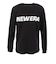 ニューエラ（NEW ERA）長袖 オーバーサイズド ウォーム Tシャツ ワードマークロゴ ブラック 14668841