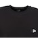 ニューエラ（NEW ERA）長袖 オーバーサイズド ウォーム Tシャツ ワードマークロゴ ブラック 14668841