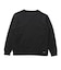 クリフメイヤー（KRIFF MAYER）ジュニア 裏シャギークルー トップス J2517860:19:BLACK