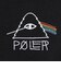 ポーラー（POLER）PSYCHEDELIC LOGO クルー シャツ 253MCV0041-BLK