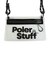 ポーラー（POLER）HIGH&DRY PVC クリア モバイル サコッシュ 253MCV0119-BLK