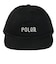 ポーラー（POLER）帽子 コットン キャップ 253MCV0093-BLK