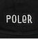 ポーラー（POLER）帽子 コットン キャップ 253MCV0093-BLK