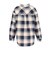 ホールアース（Whole Earth）長袖シャツ カジュアル チェックネルシャツ WE2UDZ71 NVY
